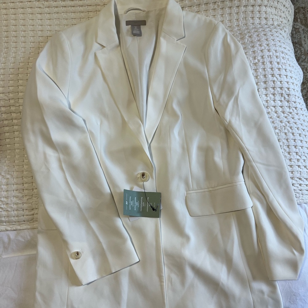 H&M Classic Cream Blazer